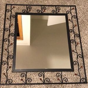 Pier 1 iron mirror